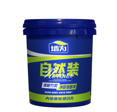 清晰竹炭净醛墙面漆